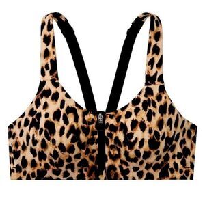 Victoria’s Secret knockout Maximum Support Front Close Sports Bra animal print